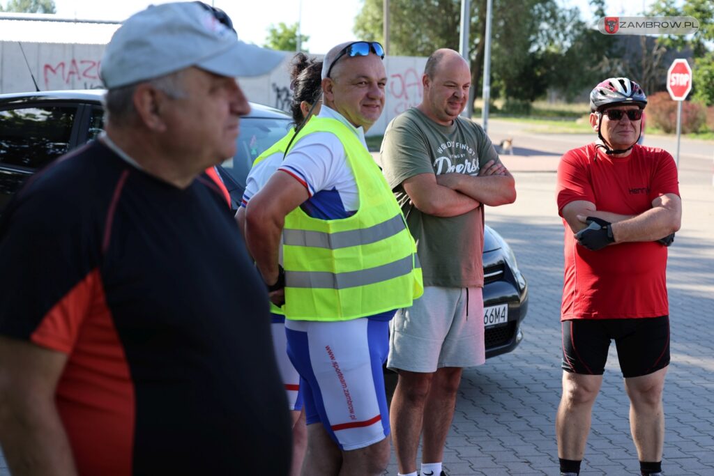 Ponad 200 km pokonali rowerzyści w tegorocznym dwudniowym rajdzie "Zambrów na rowery" 5.07.2025r. J. Kurpiewska