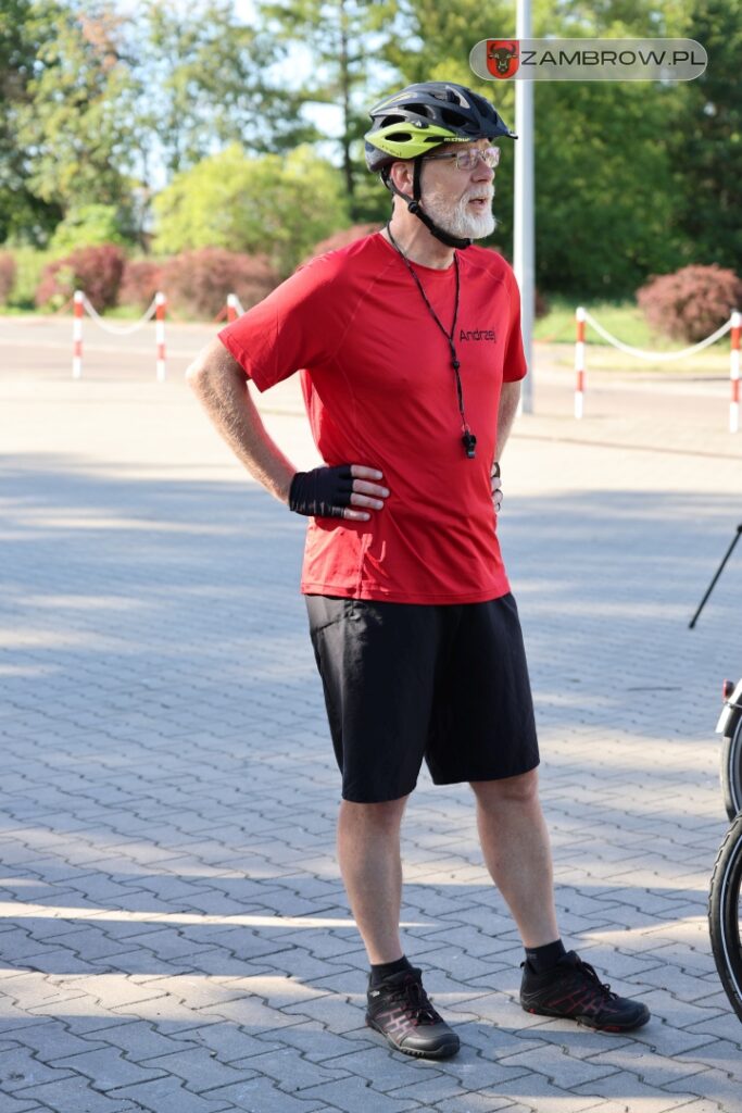 Ponad 200 km pokonali rowerzyści w tegorocznym dwudniowym rajdzie "Zambrów na rowery" 5.07.2025r. J. Kurpiewska