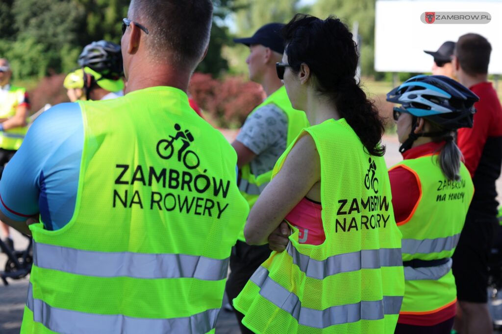 Ponad 200 km pokonali rowerzyści w tegorocznym dwudniowym rajdzie "Zambrów na rowery" 5.07.2025r. J. Kurpiewska