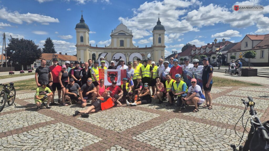Ponad 200 km pokonali rowerzyści w tegorocznym dwudniowym rajdzie "Zambrów na rowery" 5 - 6.07.2025r. fot. A. Trochimowicz