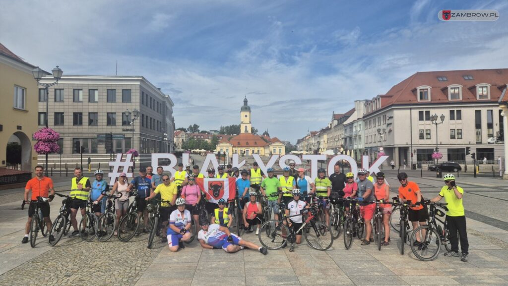 Ponad 200 km pokonali rowerzyści w tegorocznym dwudniowym rajdzie "Zambrów na rowery" 5 - 6.07.2025r. fot. A. Trochimowicz