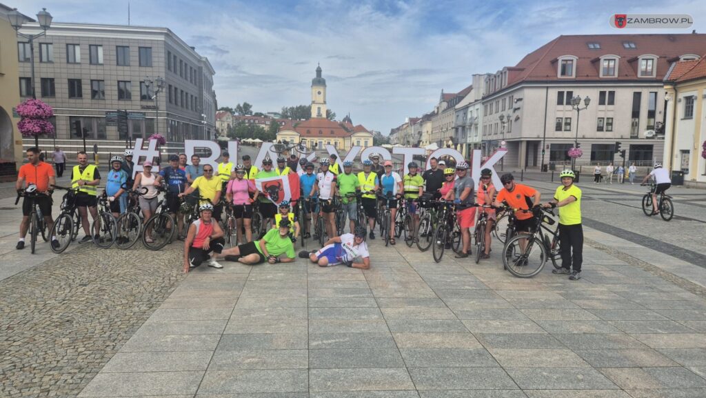 Ponad 200 km pokonali rowerzyści w tegorocznym dwudniowym rajdzie "Zambrów na rowery" 5 - 6.07.2025r. fot. A. Trochimowicz