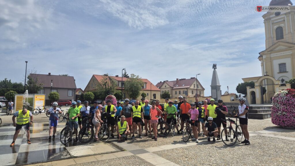 Ponad 200 km pokonali rowerzyści w tegorocznym dwudniowym rajdzie "Zambrów na rowery" 5 - 6.07.2025r. fot. A. Trochimowicz