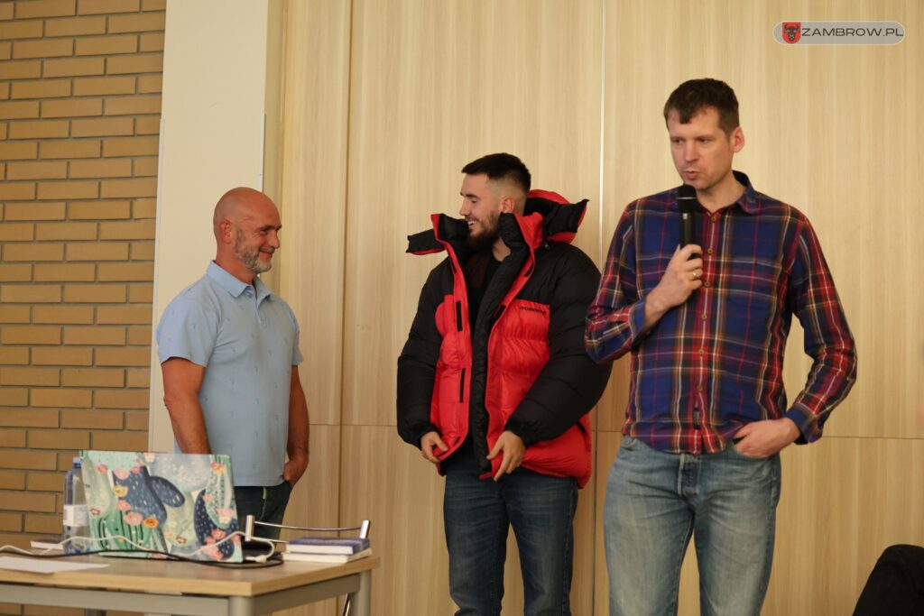 Ekstremalne podróże Adama Borejko 26.09.2025r. fot. J. Kurpiewska