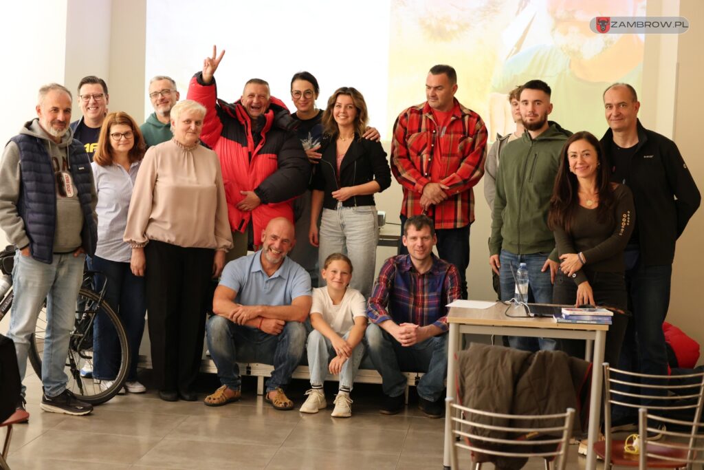 Ekstremalne podróże Adama Borejko 26.09.2025r. fot. J. Kurpiewska