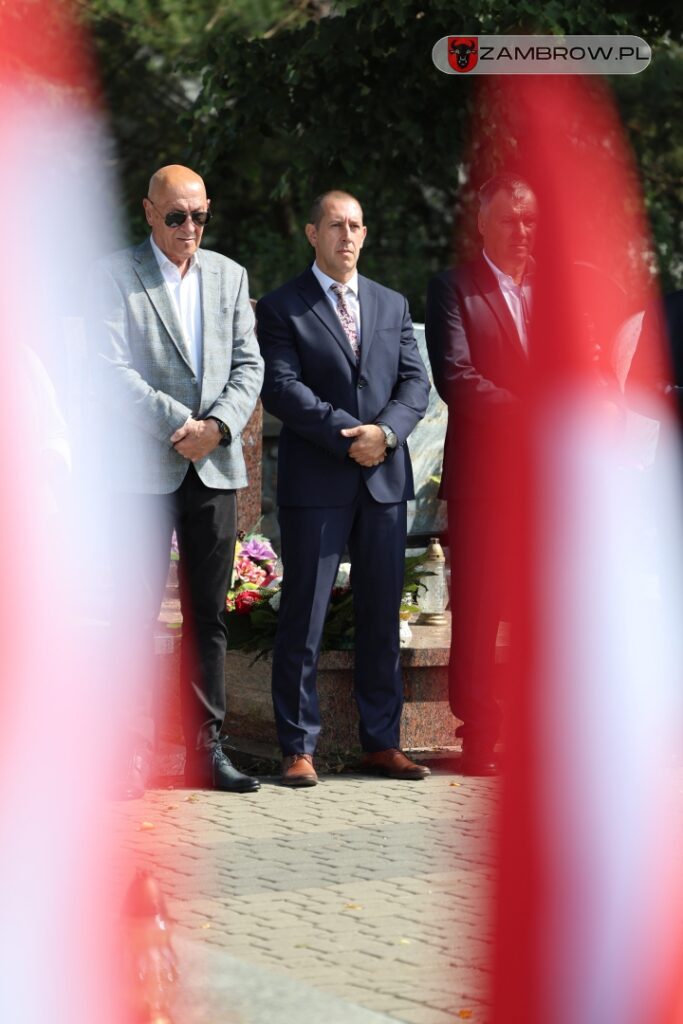 Uczcili pamięć żołnierzy poległych podczas wybuchu II wojny światowej 01.09.2025 fot. J. Kurpiewska