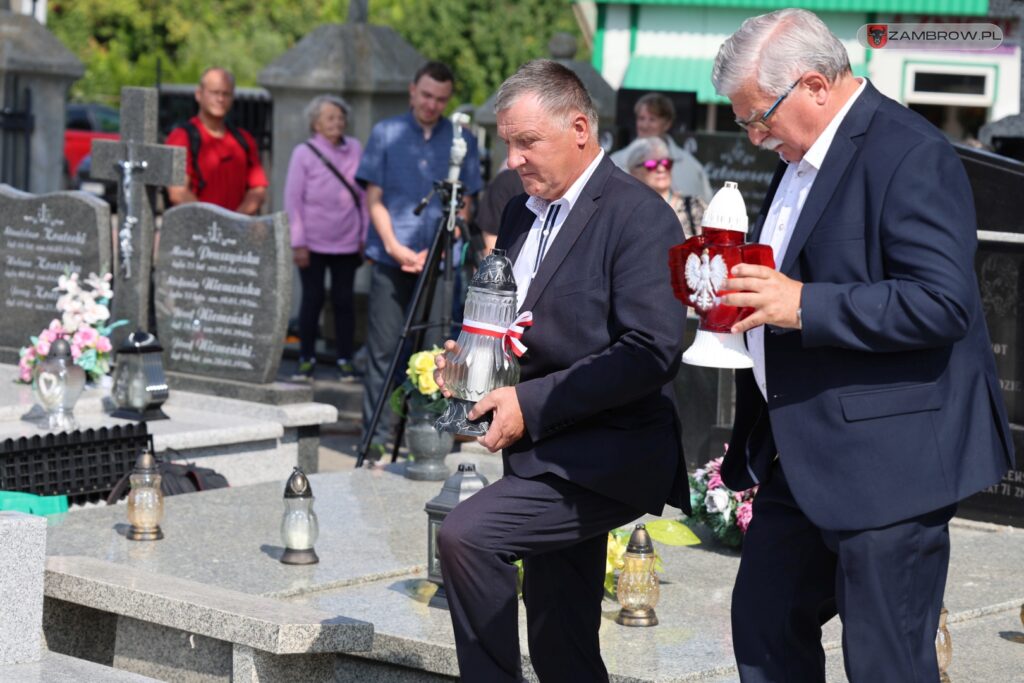 Uczcili pamięć żołnierzy poległych podczas wybuchu II wojny światowej 01.09.2025 fot. J. Kurpiewska