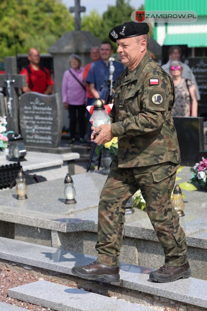 Uczcili pamięć żołnierzy poległych podczas wybuchu II wojny światowej 01.09.2025 fot. J. Kurpiewska