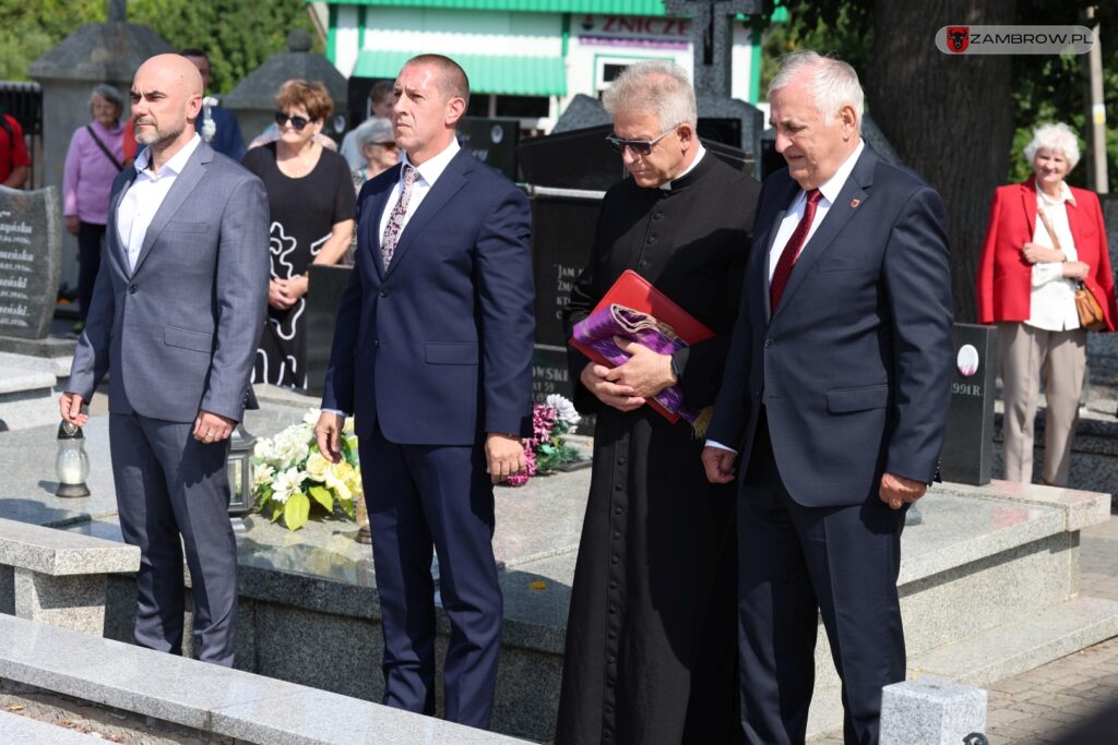 Uczcili pamięć żołnierzy poległych podczas wybuchu II wojny światowej 01.09.2025 fot. J. Kurpiewska
