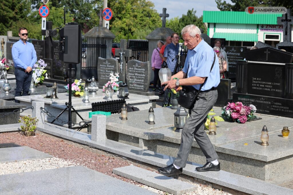 Uczcili pamięć żołnierzy poległych podczas wybuchu II wojny światowej 01.09.2025 fot. J. Kurpiewska